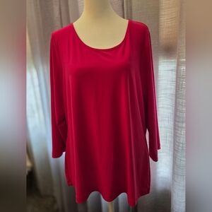 Joan Rivers Vibrant Pink Tunic